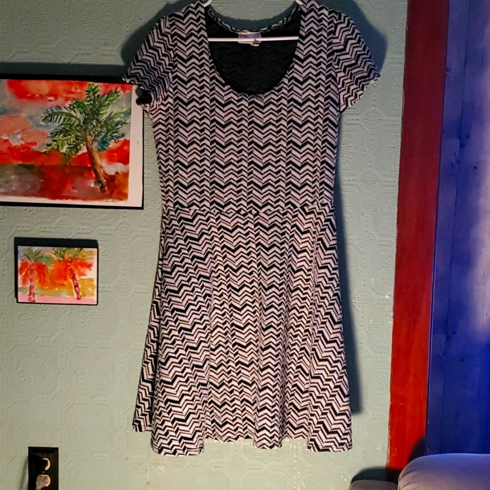 Women's large knit dress